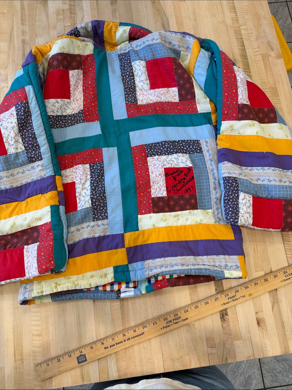 Patchwork Quilted Utility/Barn Jacket - Picture 9 of 9